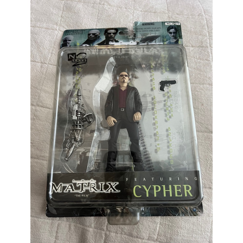 The Matrix Cypher Action‎ Figure with Accessories New in Box NO2 Toys 28010